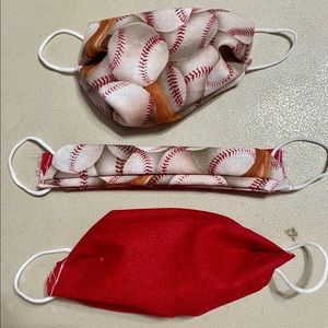 Baseball Face Mask Handcrafted